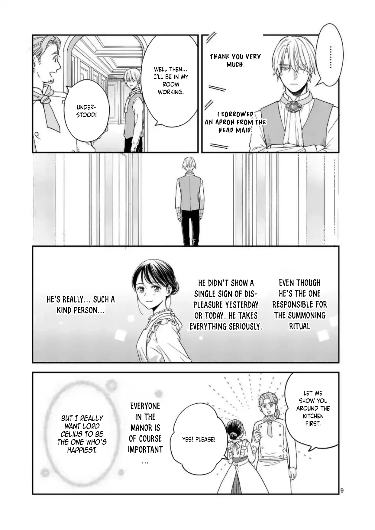 Got summoned to another world by accident, so I’ll just make Japanese sweets. Chapter 2 Page 9